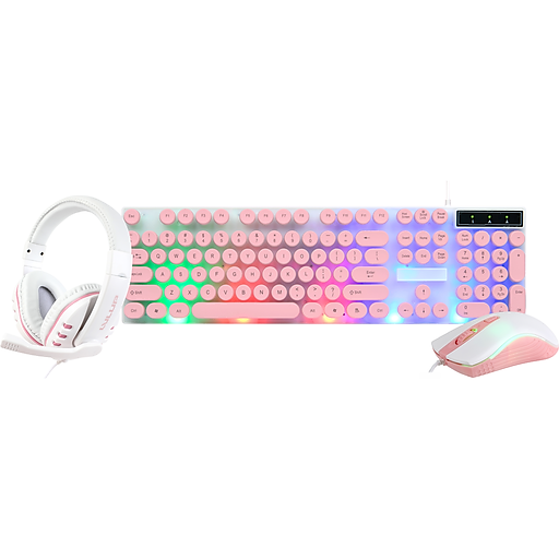 VIVITAR LVLUP 3 in 1 Gaming Kit (Keyboard, Mouse, Headset)