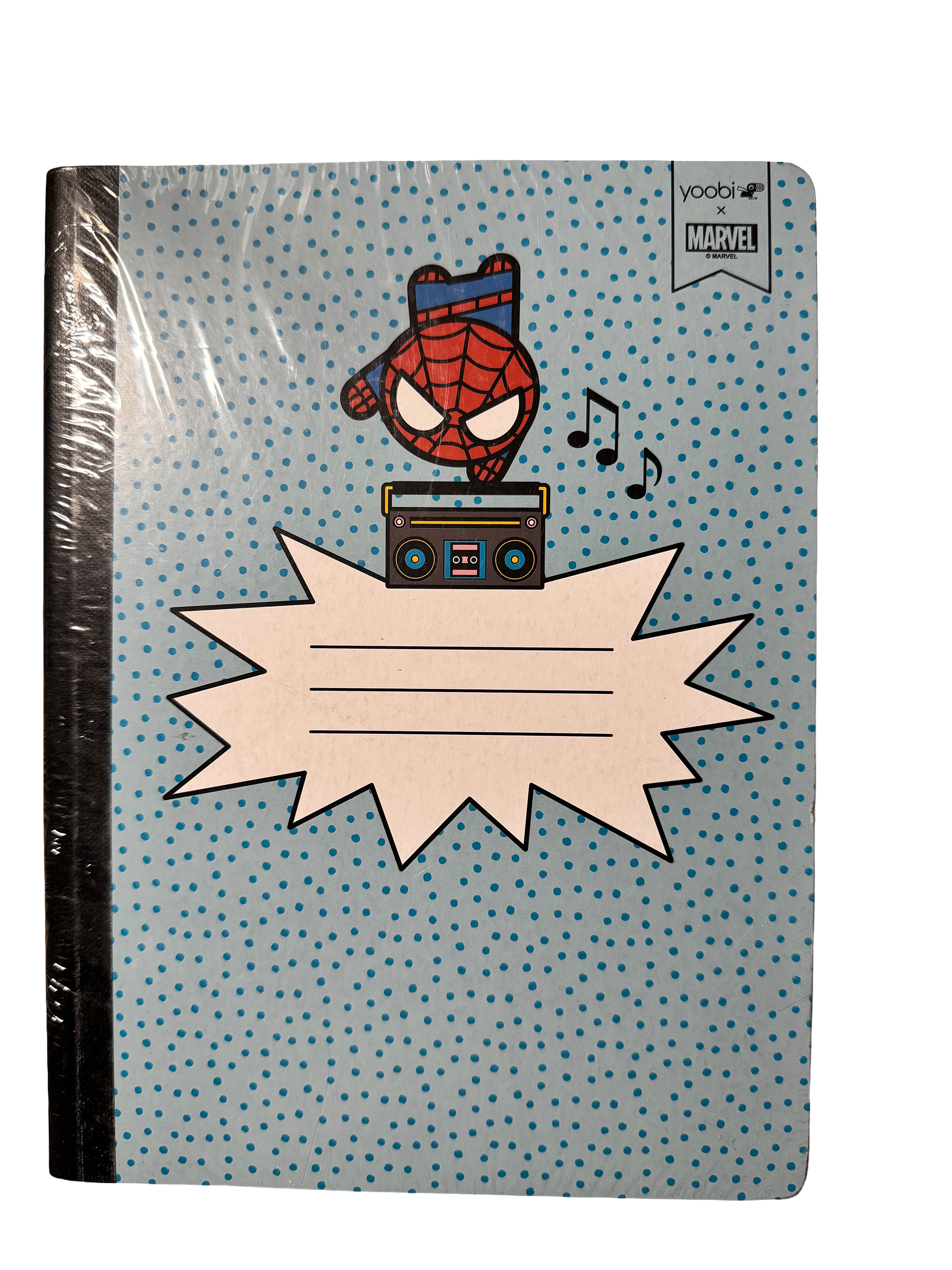Cahiers de composition Yoobi x Marvel Amazing Spider-Man, lignés