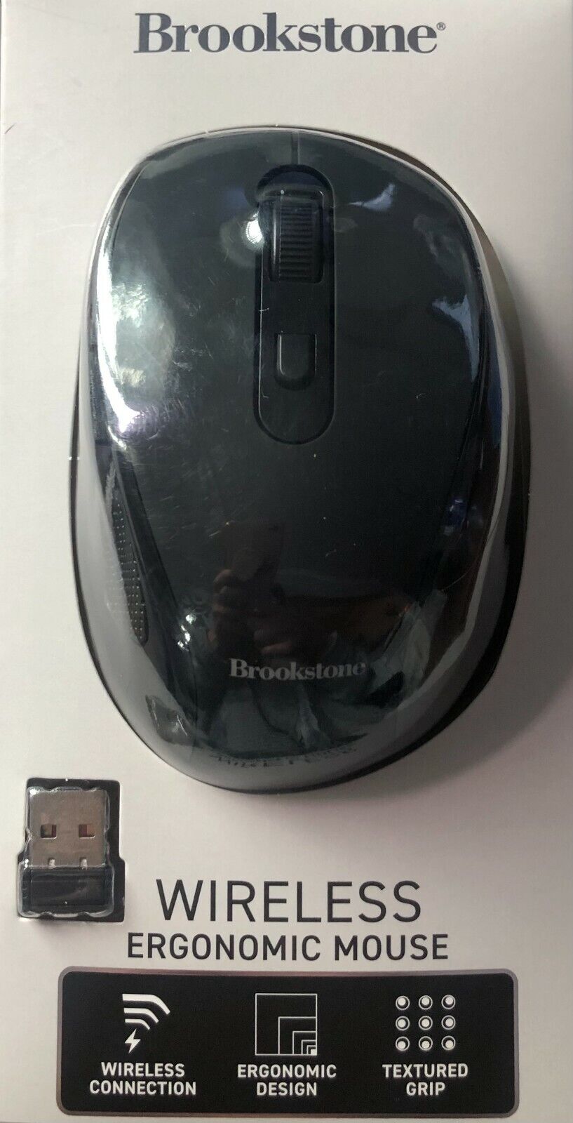 Brookstone Wireless Ergonomic Mouse