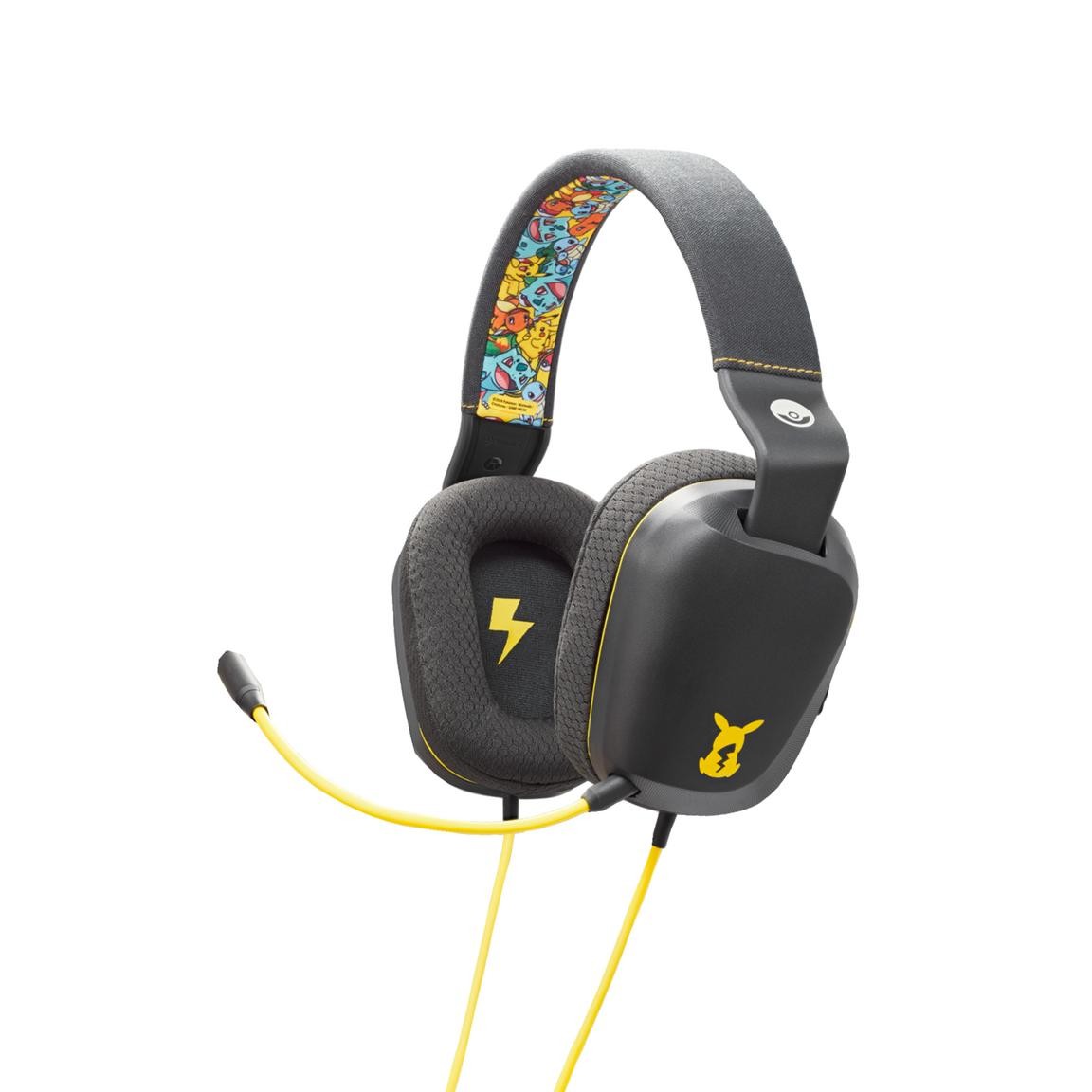 PowerA Wired Stereo Headset for Nintendo Switch Pokemon: Kanto Friends