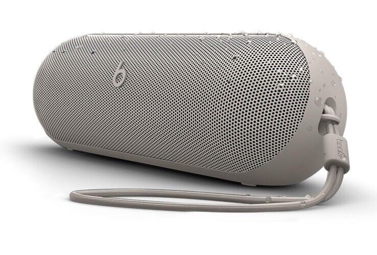 Beats - Pill Portable Wireless Bluetooth Speaker and Portable Charger - Kim Kardashian Collection – Light Gray