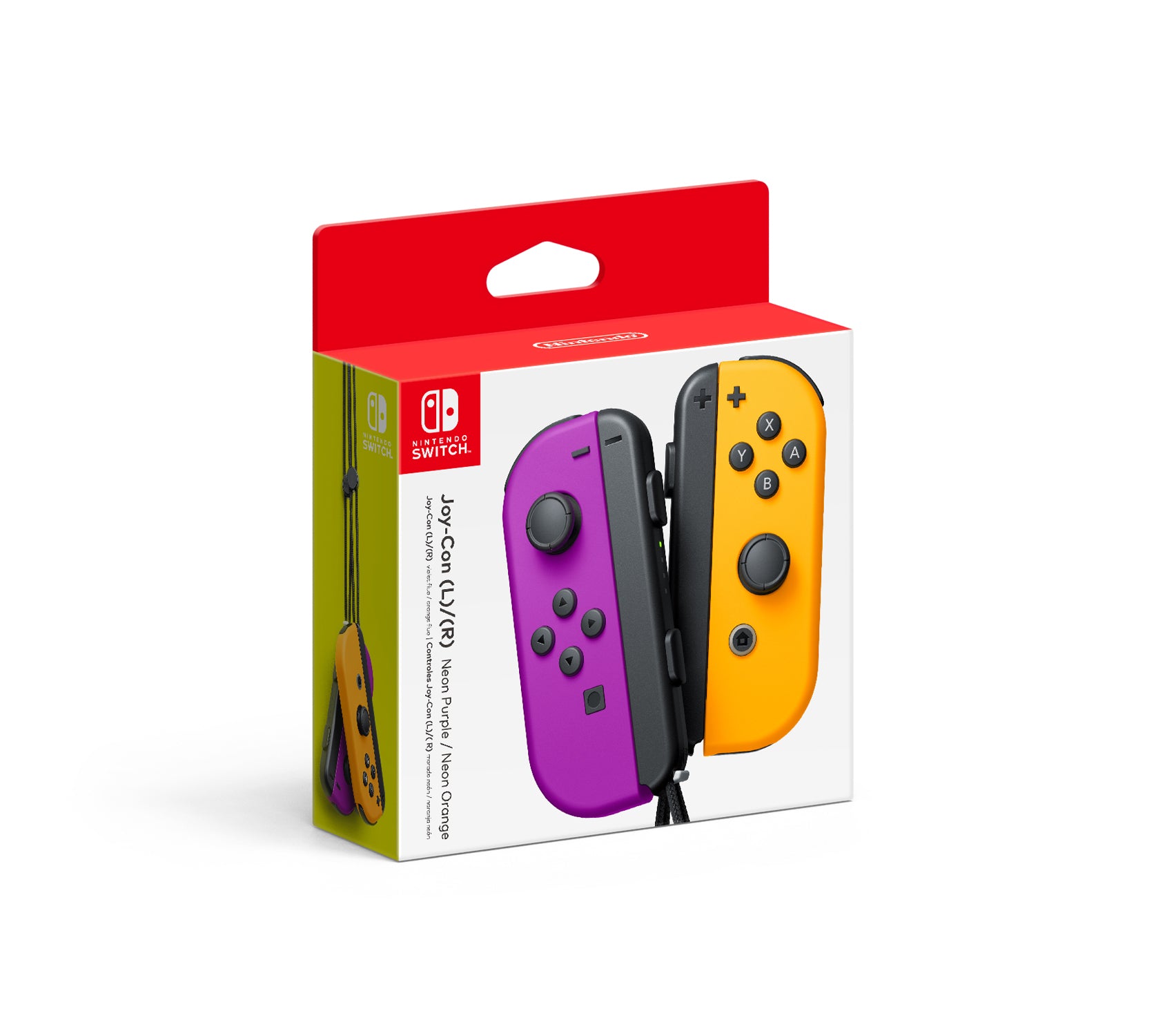 Nintendo Switch™ Joy‑Con™ Pair – Neon Purple &amp; Neon Orange