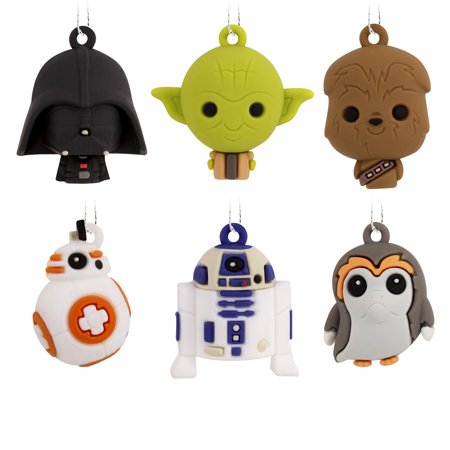 Hallmark Star Wars PVC Figural Mini Ornament Set