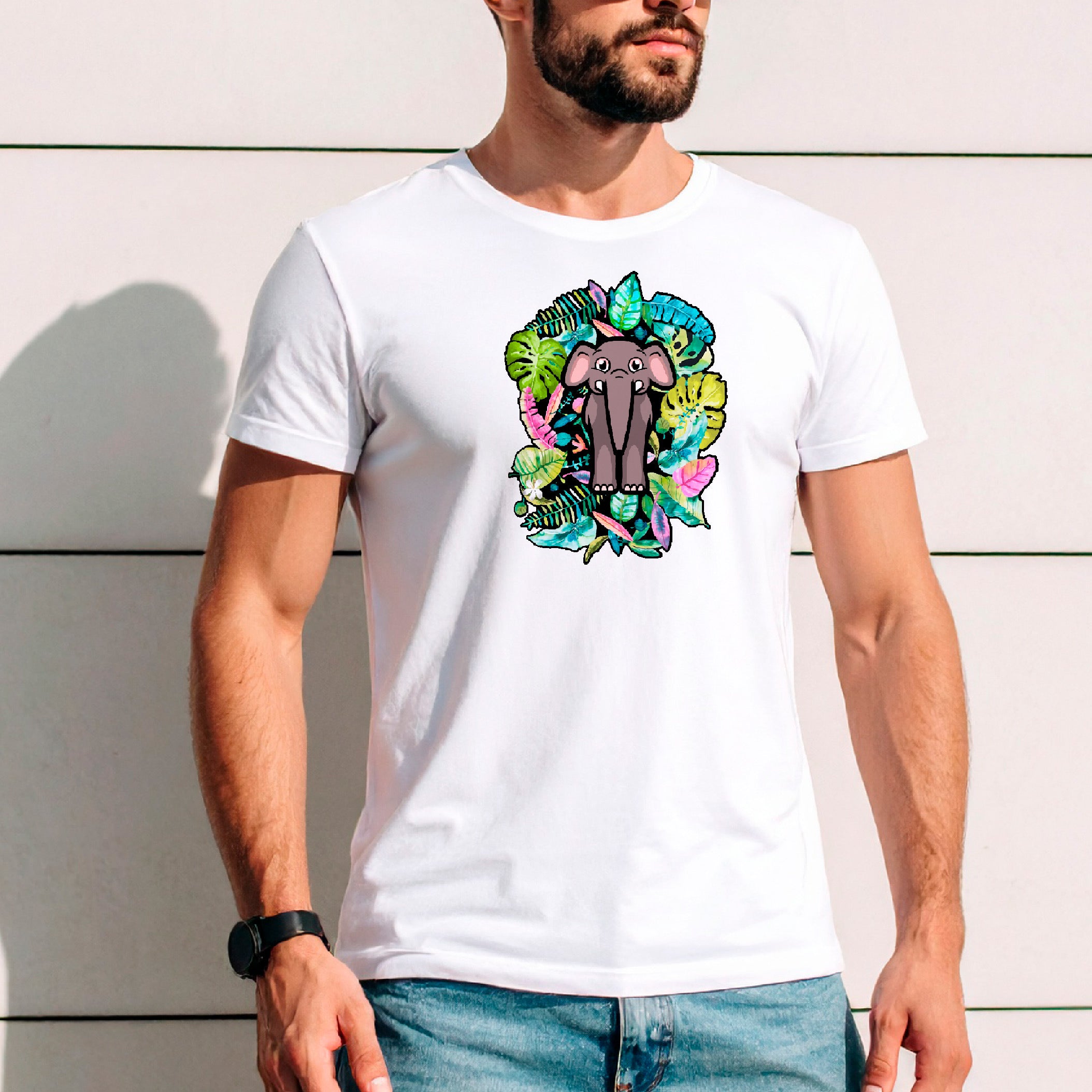 Olifant Tropical Tee