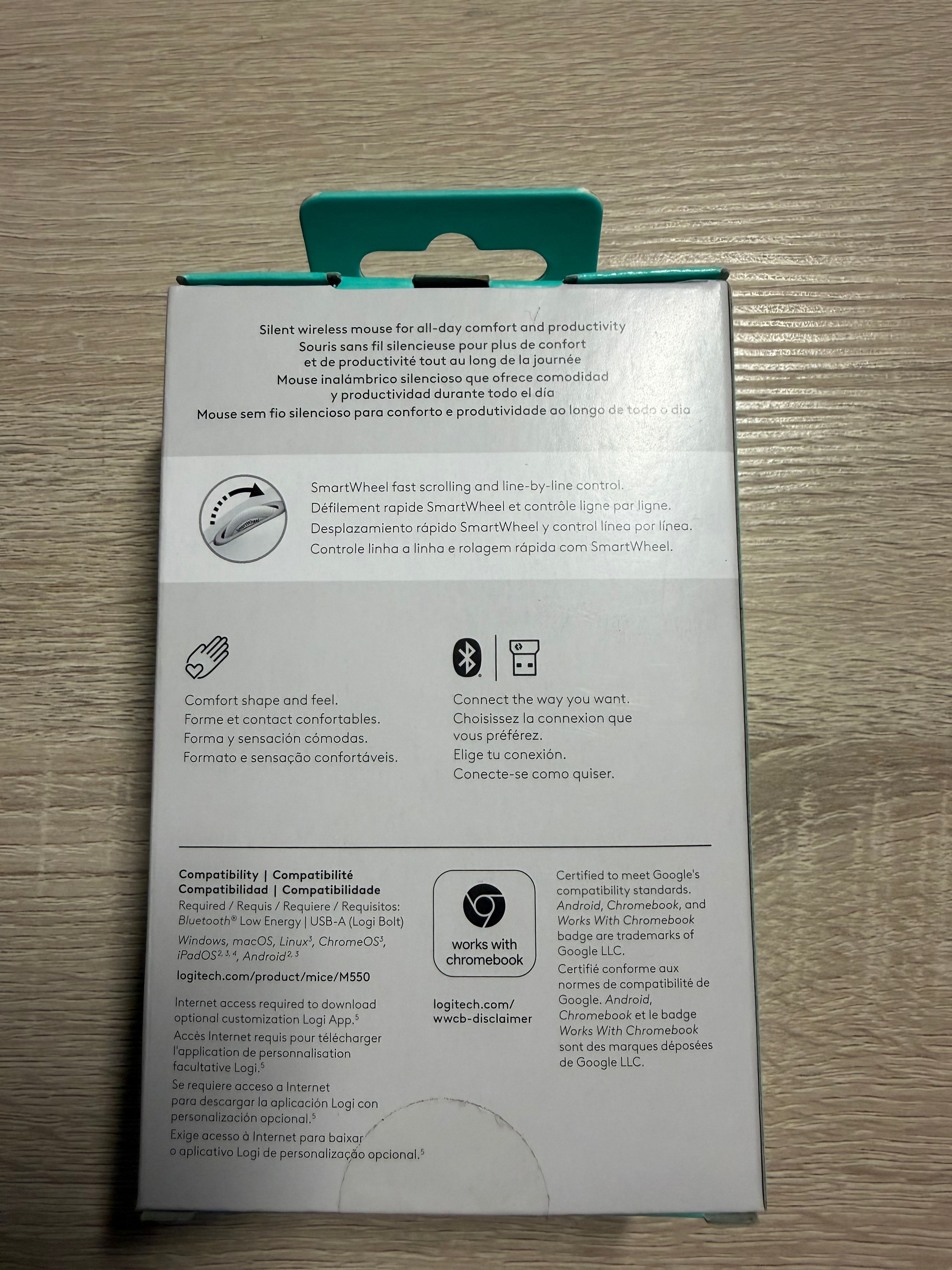 Logitech Signature M550 L Wireless Optical Mouse - Graphite