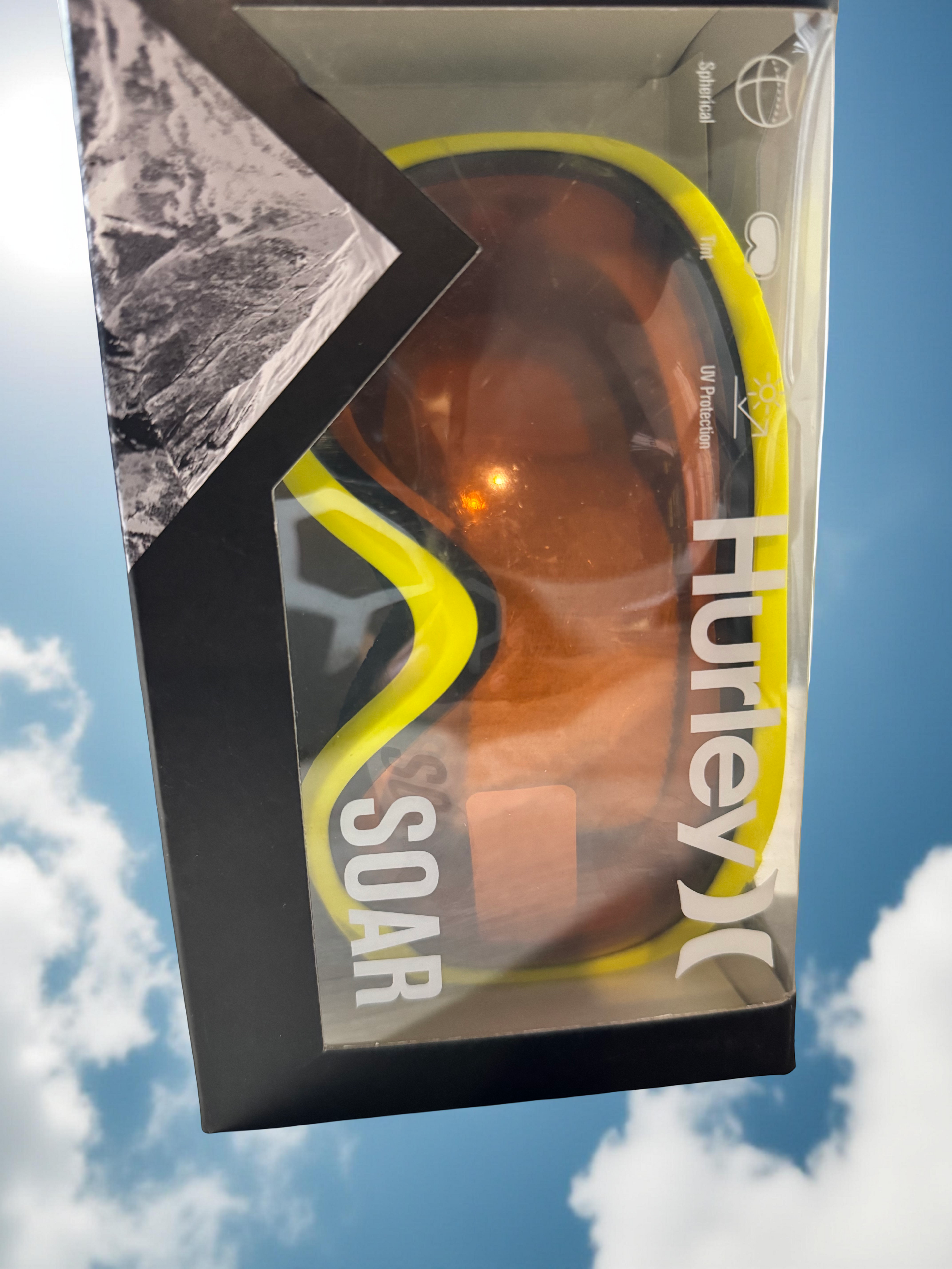 Hurley Soar Snow Goggles – Persimmon