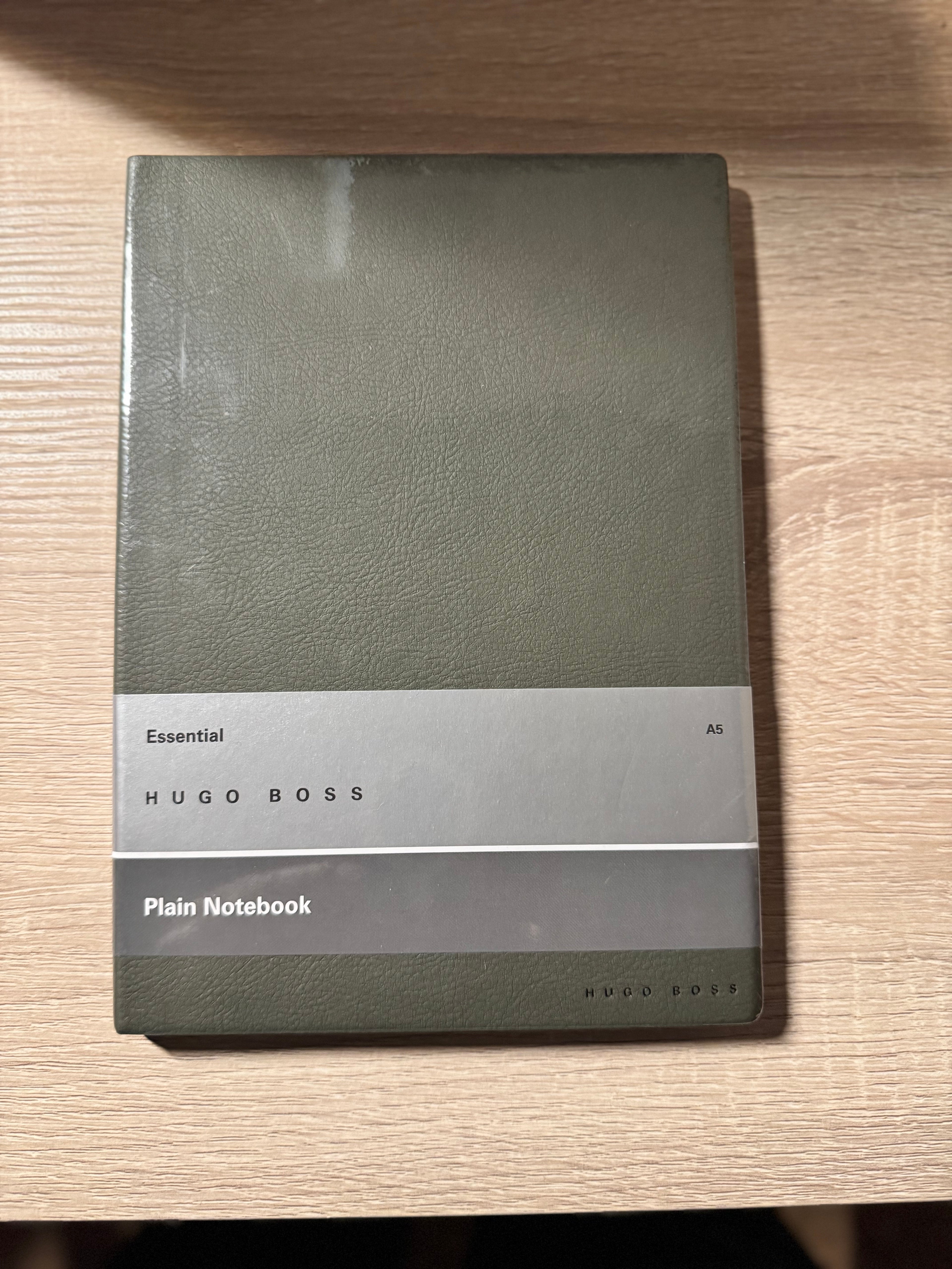 Hugo Boss Essential Plain Notebook – A5