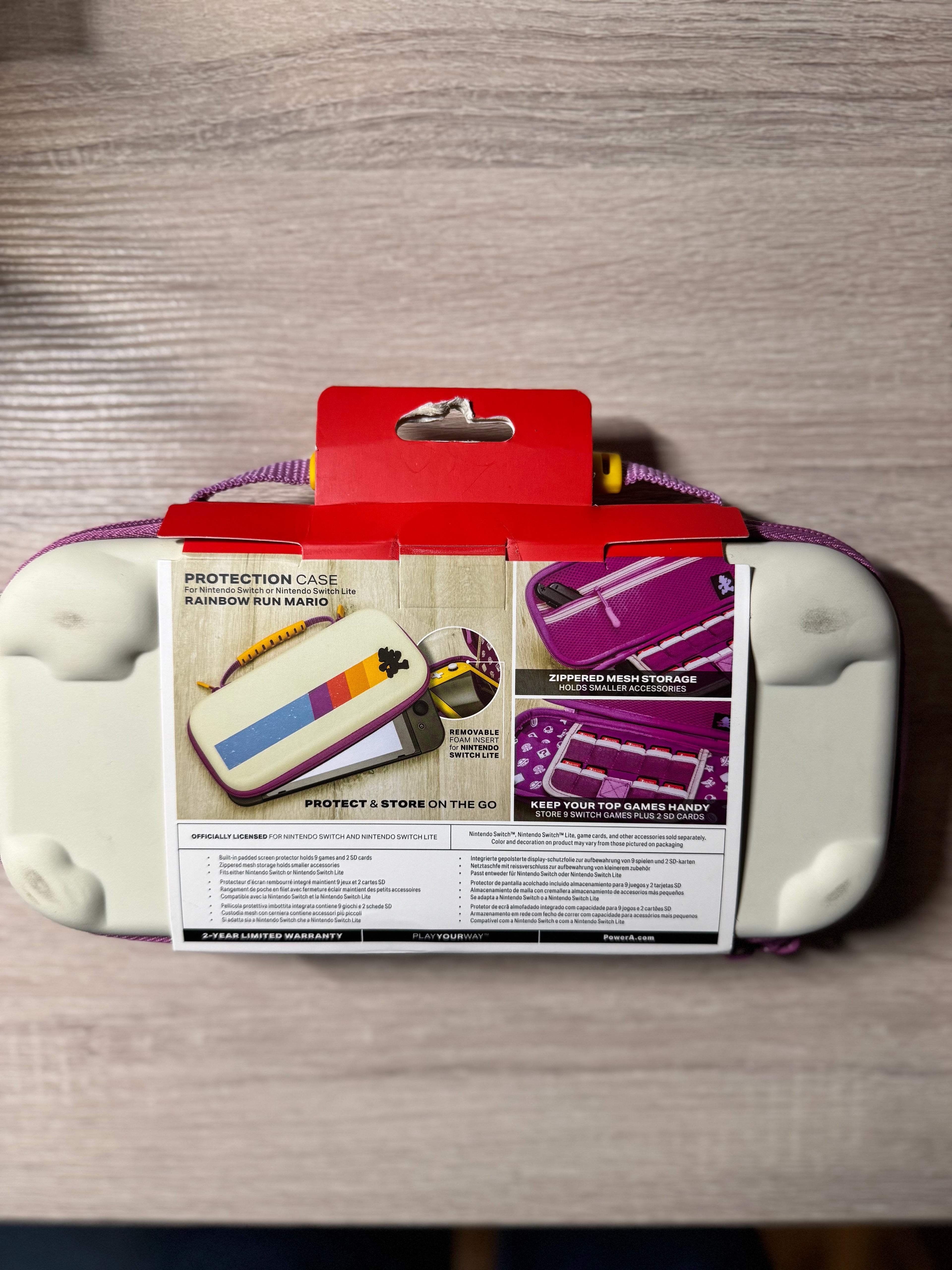 Power A Rainbow Run Mario Protection Case