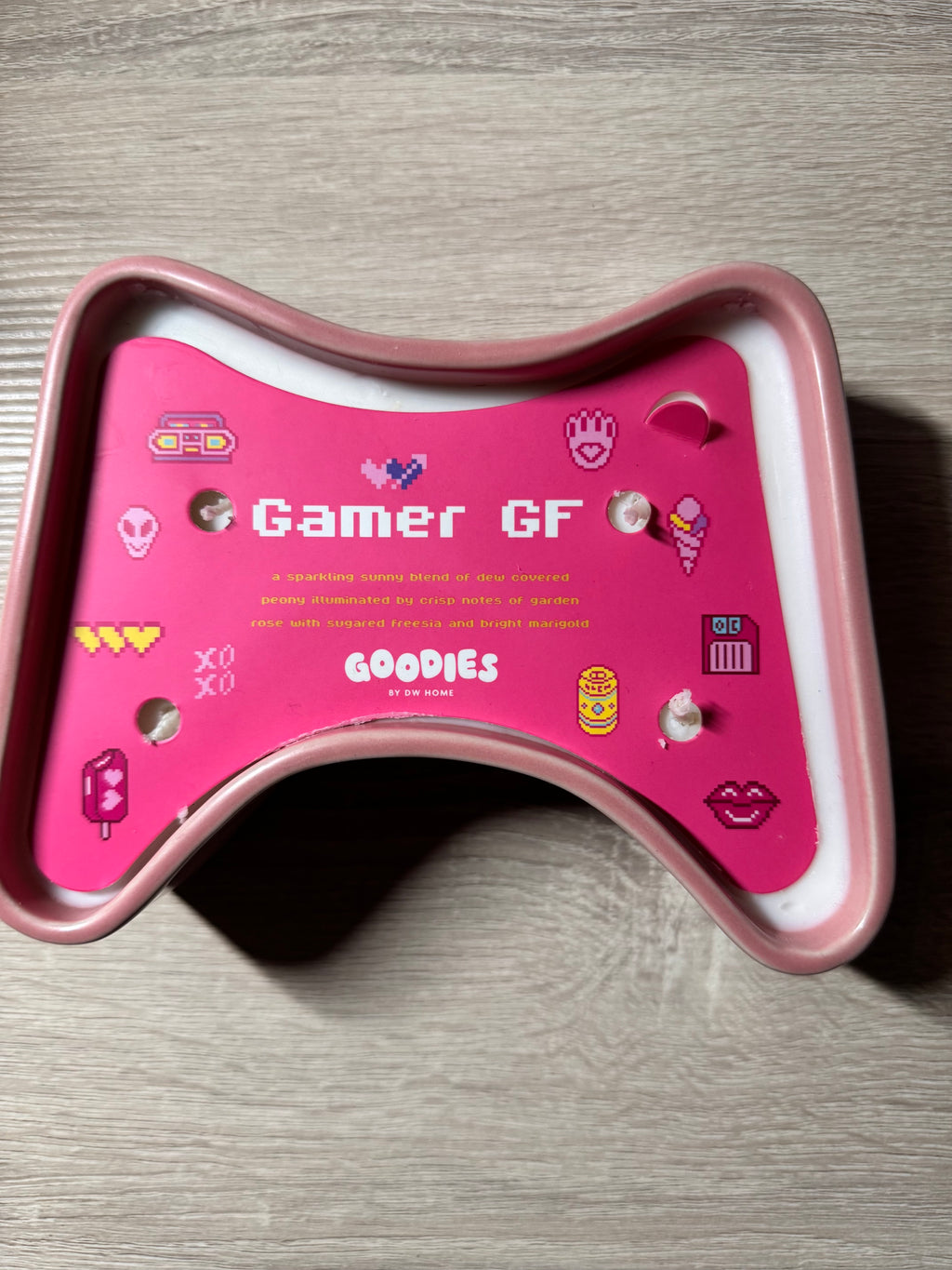 Bougie parfumée style manette Goodies Gamer GF