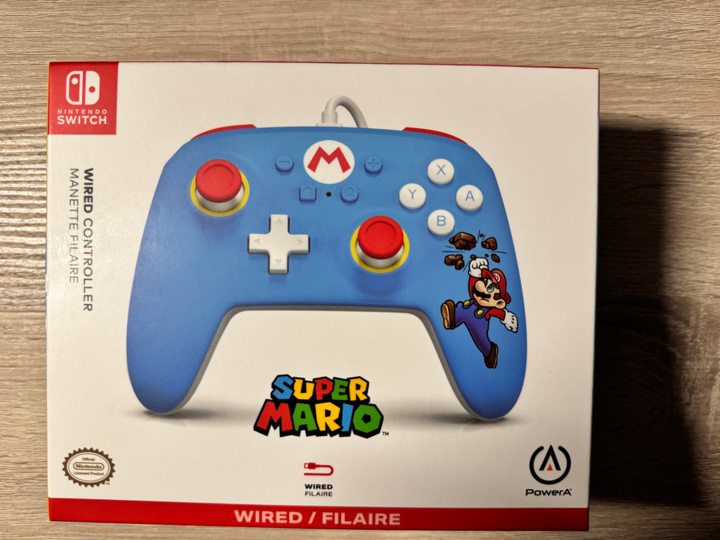 POWERA Nintendo Switch Wired Controller - Brick Breaker Mario