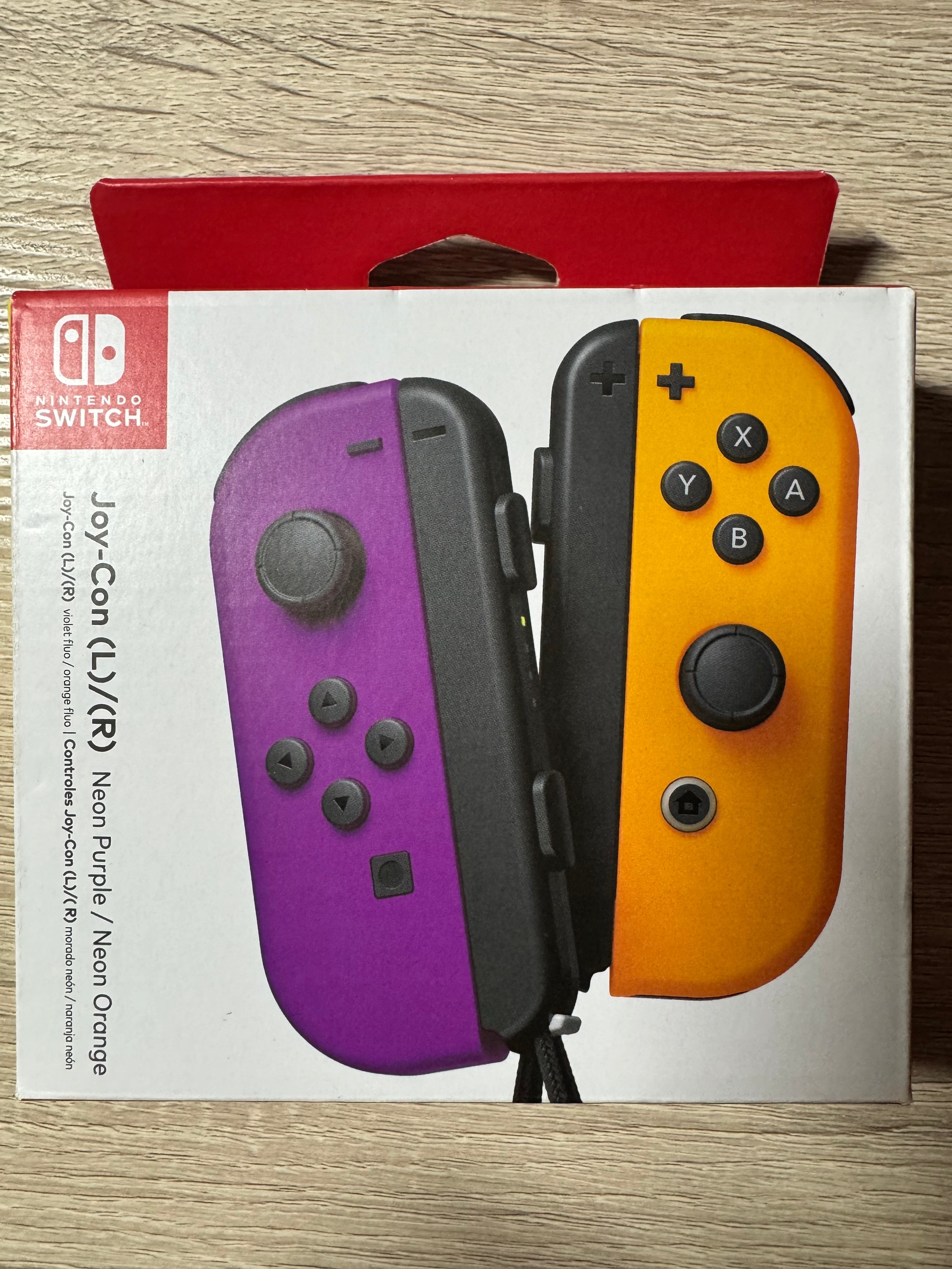 Nintendo Switch™ Joy‑Con™ Pair – Neon Purple &amp; Neon Orange