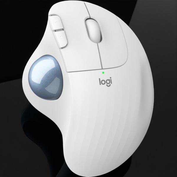 Ergo M575 Wireless Trackball Off White