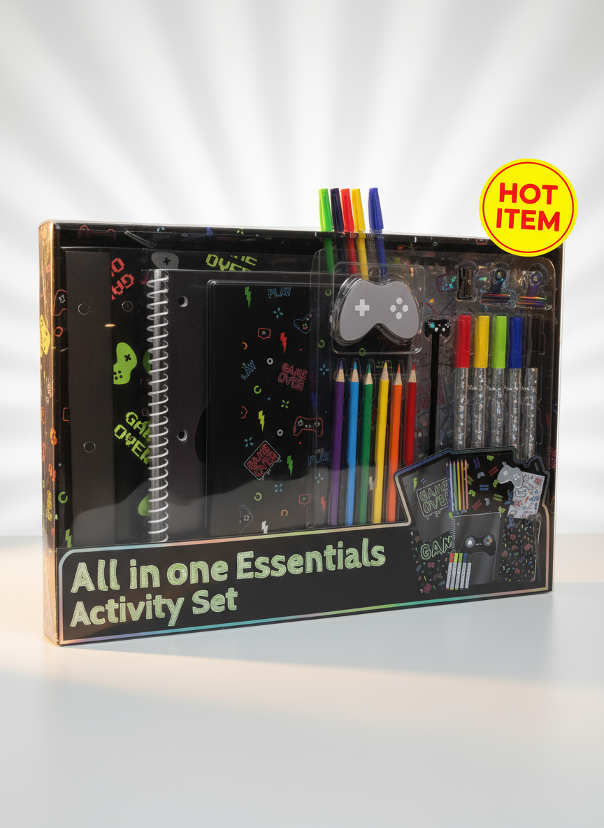 Game Over-All In One Essentials Activity Set