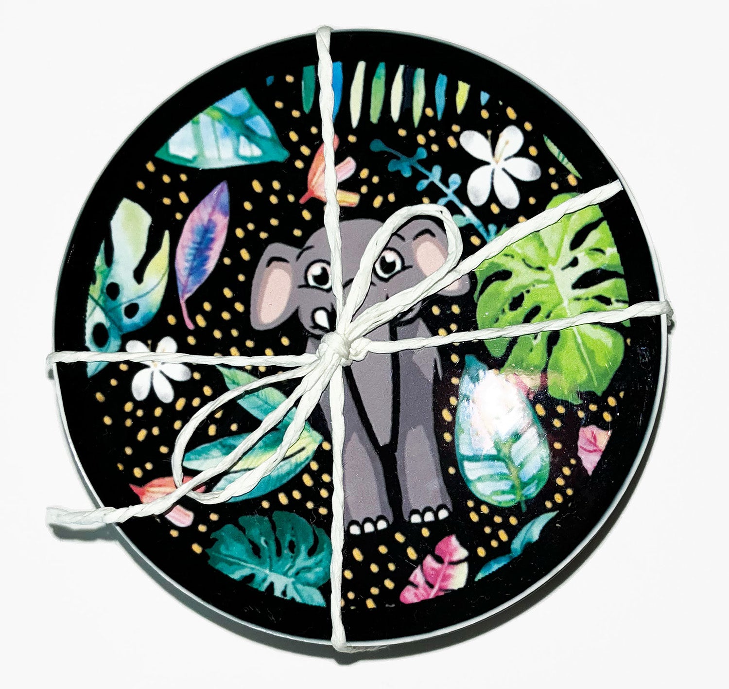 Oli Tropical Coaster 4-Pack