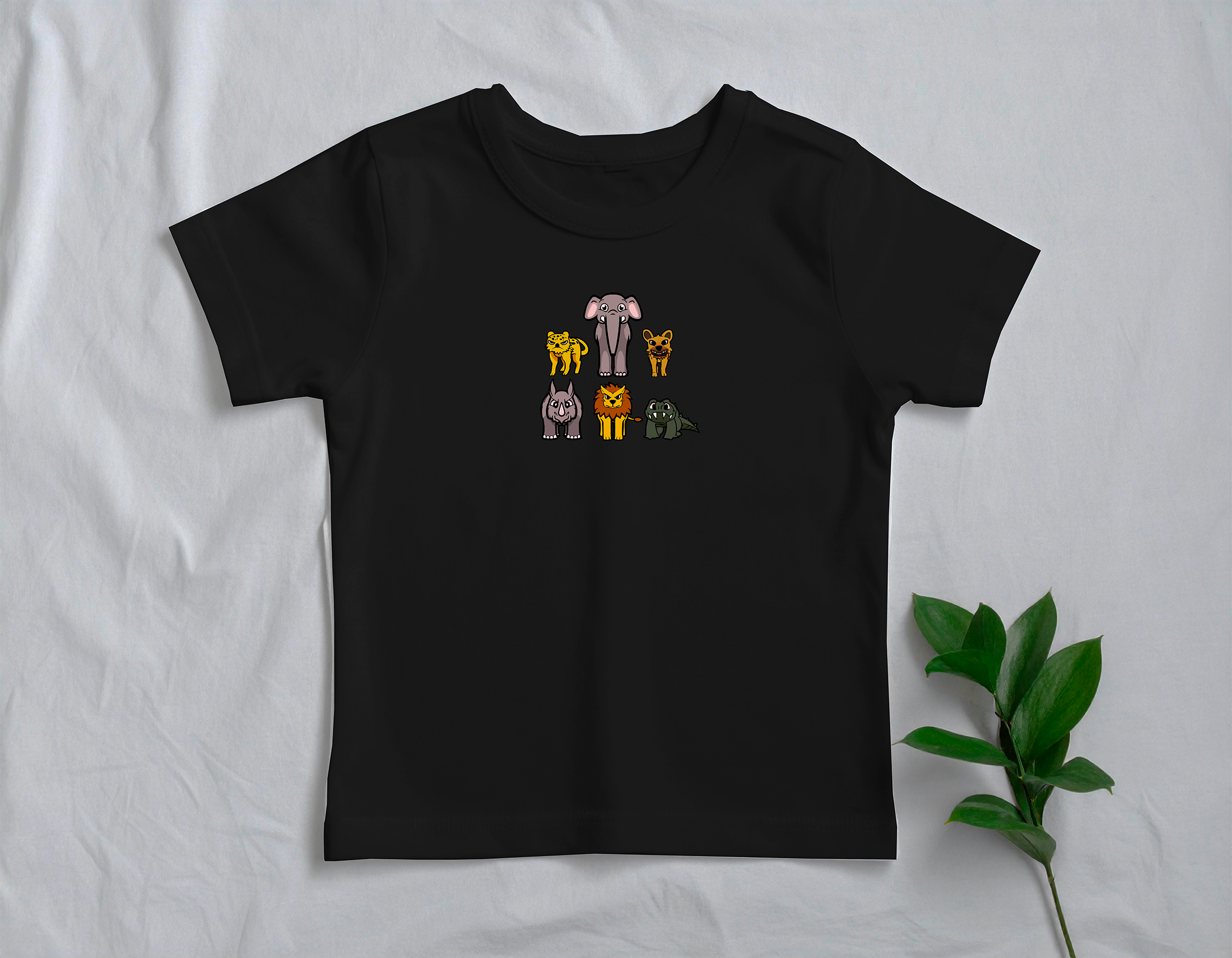 Olifant Animal Gang Toddler Tee