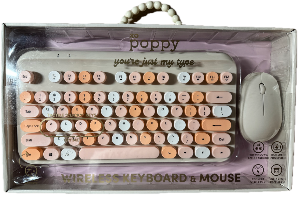 Clavier et souris sans fil Poppy