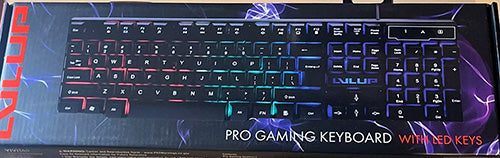 Vivitar Lvlup Lu734 Pro Gaming Keyboard (with LED keys)