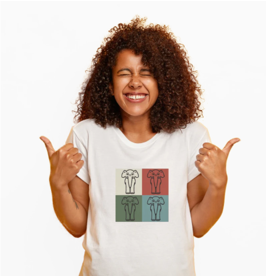 T-shirt Oli Shadow Box