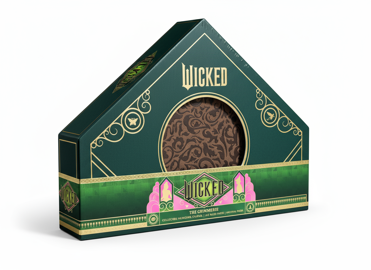 Wicked: the Grimmerie Collectible Hardcover Journal (Hardcover)