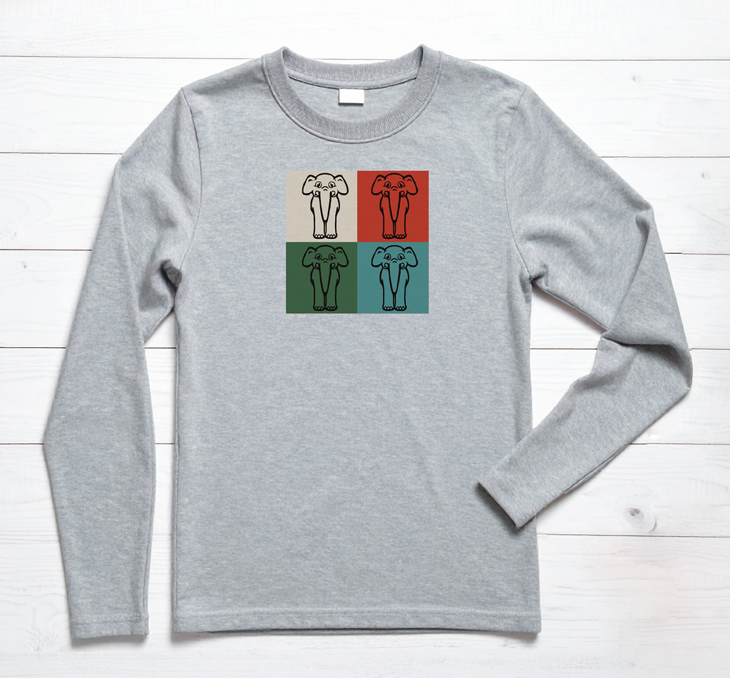 Olifant Shadow Box Long Sleeve Tee