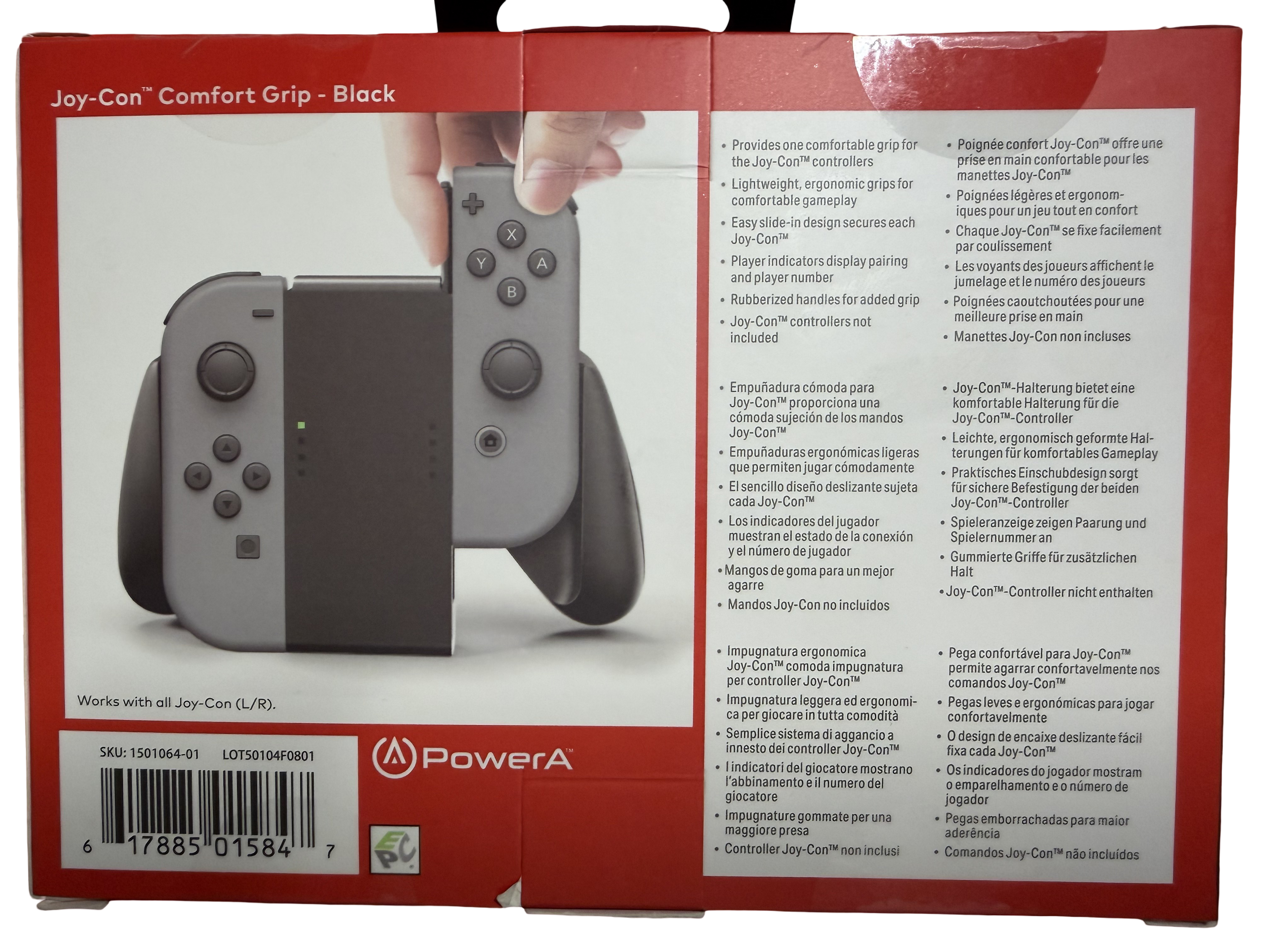 PowerA Action Grip – Gaming Controller Accessory (Model 1501064-01)