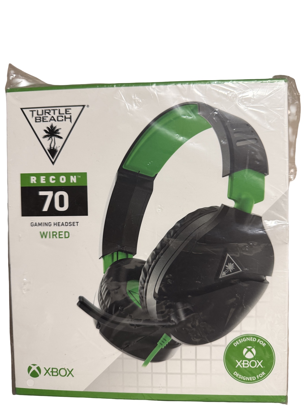 Turtle Beach Recon 70 Wired Gaming Headset for Xbox Series X|S and Xbox One Black/Green