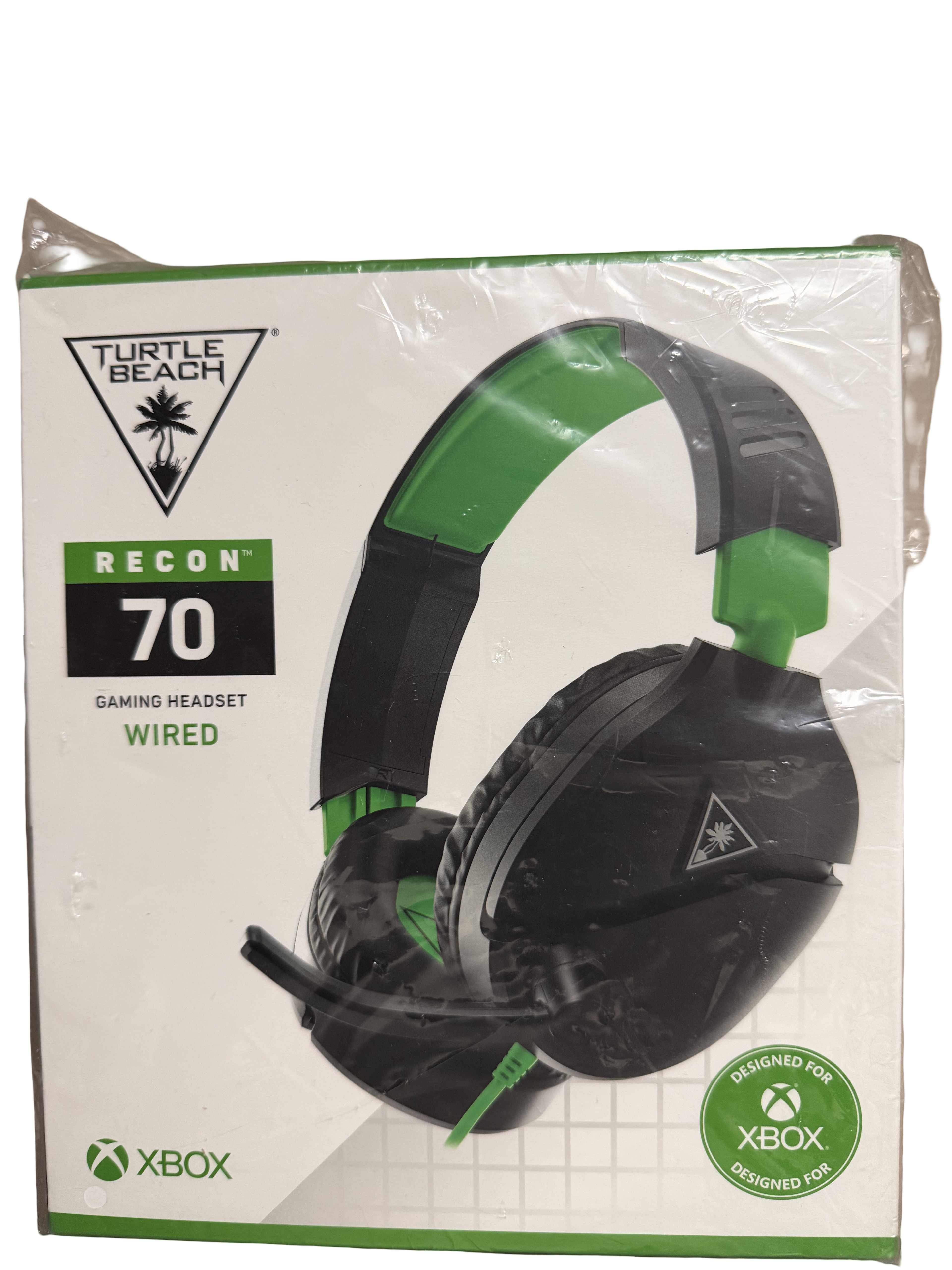 Turtle Beach Recon 70 Wired Gaming Headset for Xbox Series X|S and Xbox One Black/Green