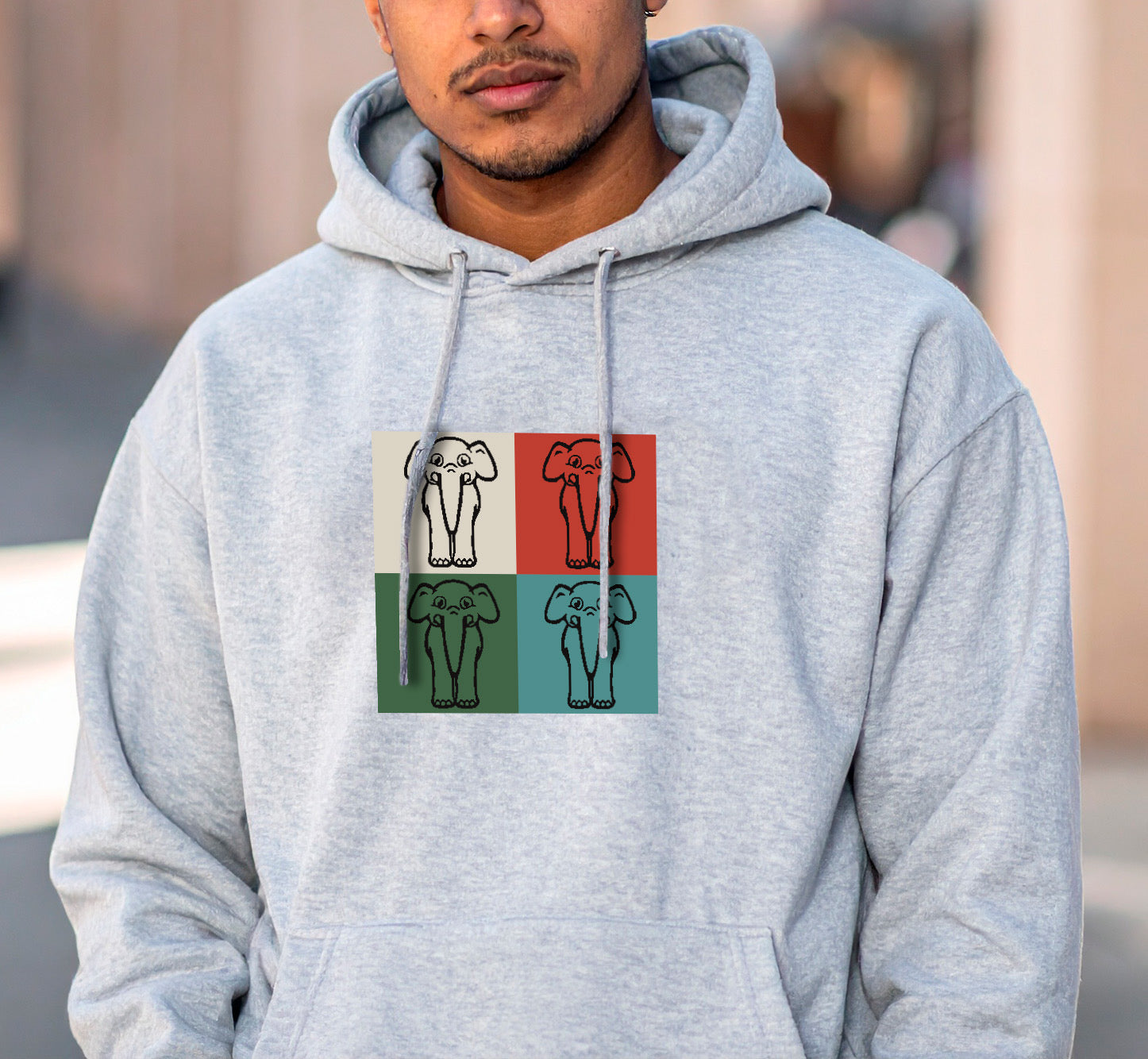 Olifant Shadow Box Hoodie