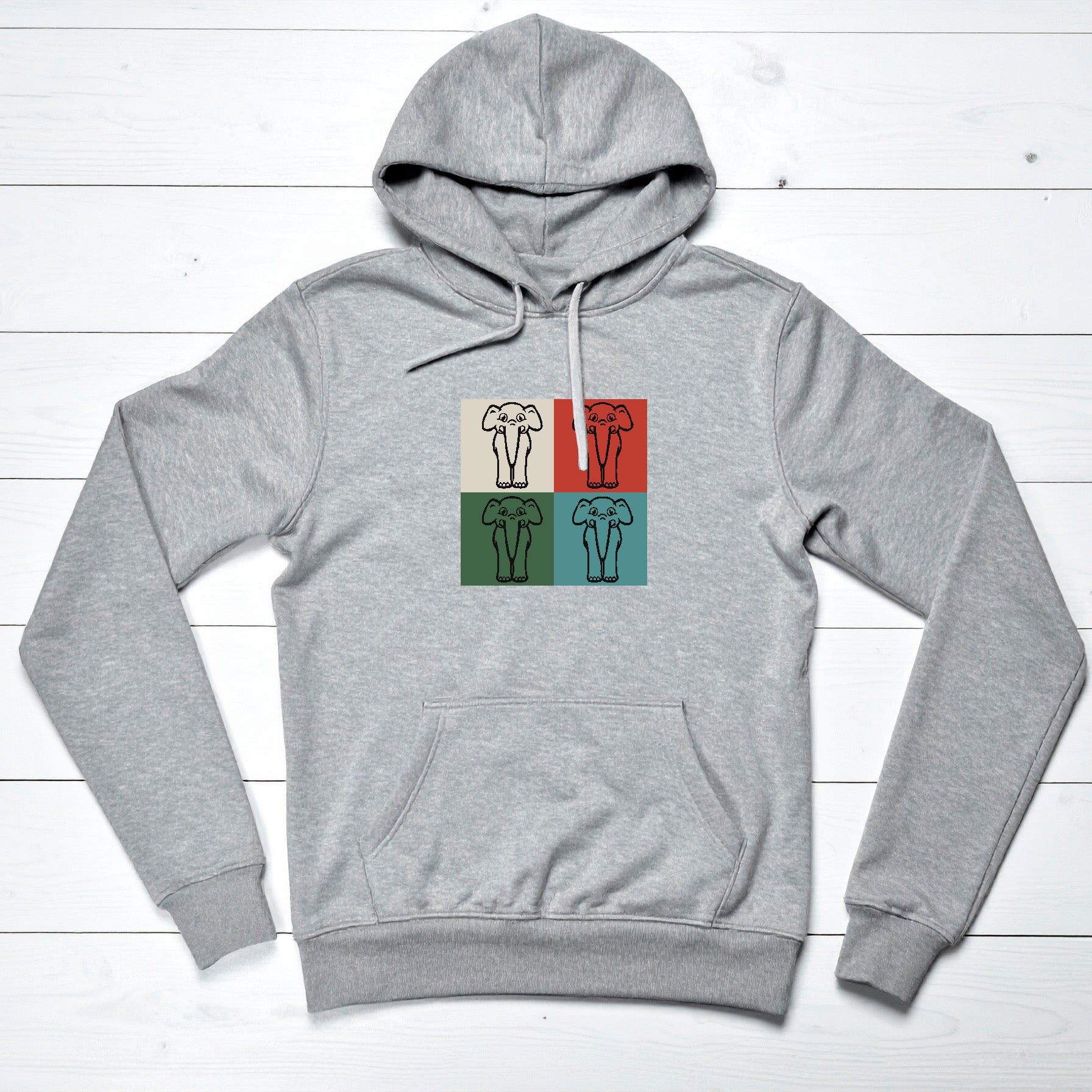 Olifant Shadow Box Hoodie