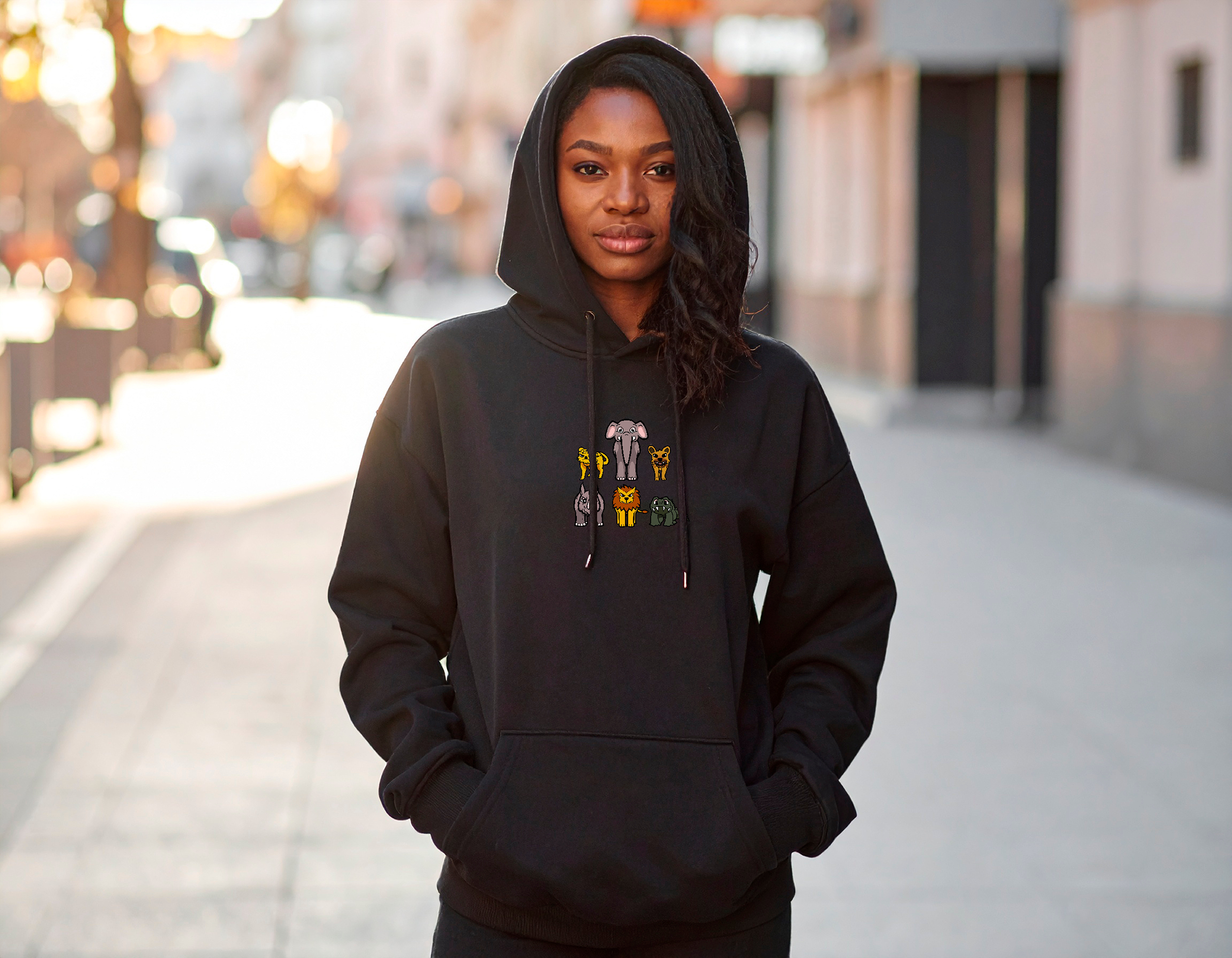 Olifant Animal Gang Hoodie